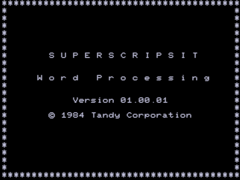 Screen shot
